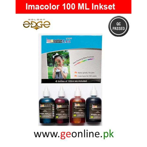 Ink Imacolor 100ml 4 Color Bottles For Epson HP Brothers Canon Ink Imacolor 100ml 4 Color Bottles For Epson HP Brothers Canon