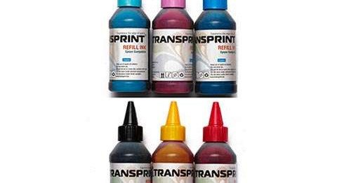 Trans Mix Ink Ink Transprint 100ml 6 Color Bottles For Epson HP Brothers Canon Free ...