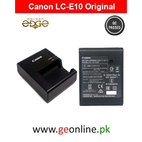 Charger Canon LC-E10 Original That Comes With Camera For 1100D 1200D 1300D T3 X50