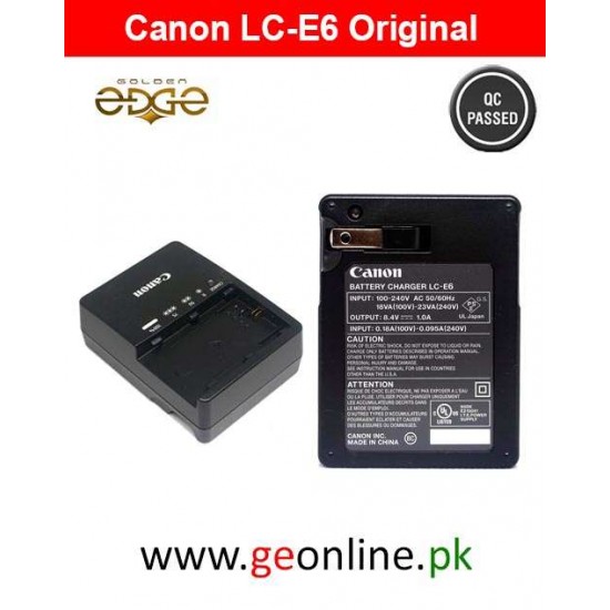 Charger Canon LC-E6 Original LP-E6 EOS 5D Mark III, EOS 5D Mark II, EOS 6D, EOS 7D, EOS 70D,  EOS 60D