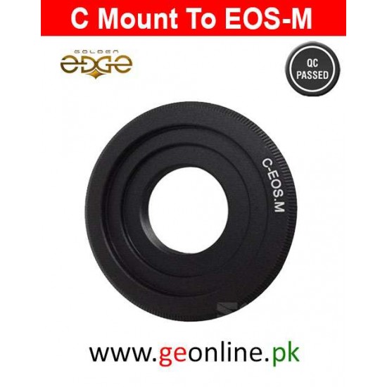 Lens Adapter C Mount Lens to Canon EOS M