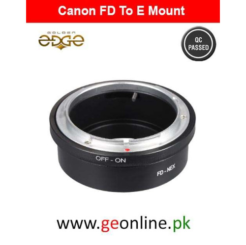 Lens Adapter Canon FD To Sony E Mount A7 A6000 A6500 A6300 A7s A7sII A7R A7RII A7II NEX 5 7