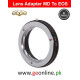 Lens Adapter MD MC Minolta  lens to Canon EF EOS