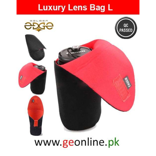 Lens Bag Large Size Neoprene Soft Protector Pouch Bag Case 