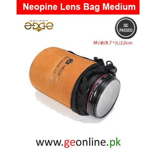 Lens Bag Medium Neopine Soft Protector Pouch Bag Case Lens Bag Medium Neopine Soft Protector Pouch Bag Case