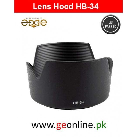 Lens Hood Nikon HB 34  HB-34 For AF-S DX Nikkor 55-200mm F/4-5.6G ED VR II Lens HB34