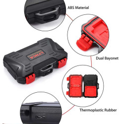 Card Reader 3. 0 + Cards Hard Case By Lynca With OTG Support 5Gbps Card Reader 3. 0 + Cards Hard Case By Lynca With OTG Support 5Gbps