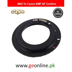 Lens Adapter M42 EMF AF Confirm  For Canon EOS EF