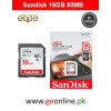 Memory Card SanDisk 16GB Card 80MB/Sec  