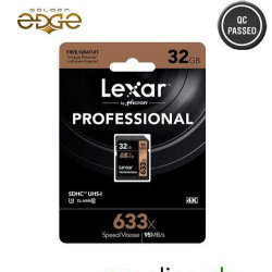 Memory Card Lexar 32GB 633x Professional SDHC 95MB/s For DSLR Memory Card Lexar 32GB 633x Professional SDHC 95MB/s For DSLR