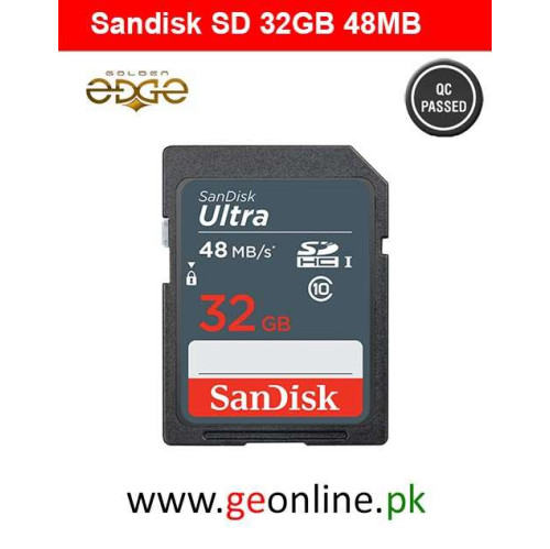 Memory Card SanDisk 32GB 48MB/Sec SD