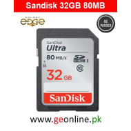 Memory Card SanDisk 32GB 80MB/Sec SD
