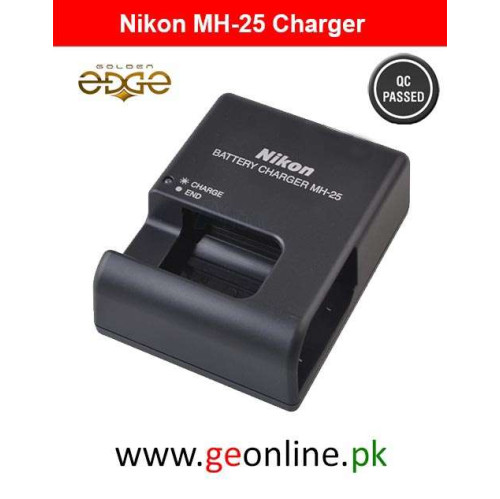 Nikon MH-25 Charger for D7200, D610, D750, D810 – EN-EL15 Battery Compatible