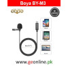Mic Boya M3 Clip On Latest Mic Lavalier Collar Microphone for Type-C devices Android