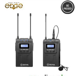 Mic BOYA -WM8 Pro-K1 UHF Wireless Microphone System 48 Channels Mono/Stereo Mode LCD Display 100M Effective Range for Canon Nikon Sony DSLR Cameras Camcorders Mic BOYA -WM8 Pro-K1 UHF Wireless Microphone System 48 Channels Mono/Stereo Mode LCD Display 100M Effective Range for Canon Nikon Sony DSLR Cameras Camcorders