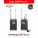 Mic BOYA -WM8 Pro-K1 UHF Wireless Microphone System 48 Channels Mono/Stereo Mode LCD Display 100M Effective Range for Canon Nikon Sony DSLR Cameras Camcorders