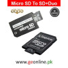 Memory Card 2 in 1 Micro SD TF To Sony Duo + SD adopter