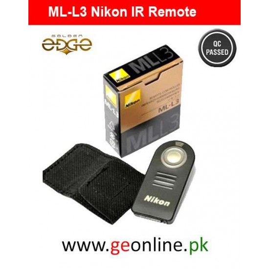 Shutter Remote Nikon ML-L3 Wireless Control (Infrared) With Bag