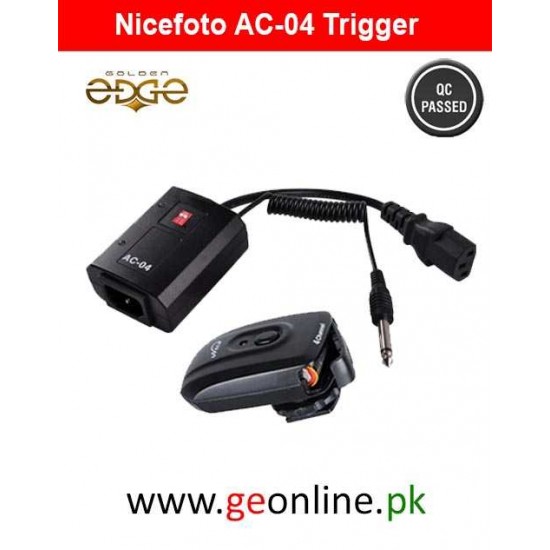 Flash Triggers For Studio Light Camera Radio Wireless Flash Trigger 4 Channel AC-04 For NiceFoto As AT-04 