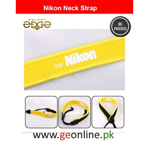 Neck Strap Nikon Luxury Neoprene Soft 