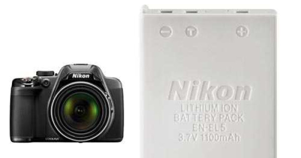 Battery En-El For Coolpix P530 P520 P510 P500 P100 P5100 P5000