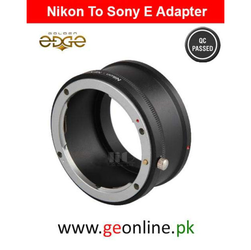 Lens Adapter Nikon Ai To Sony E Mount Nex