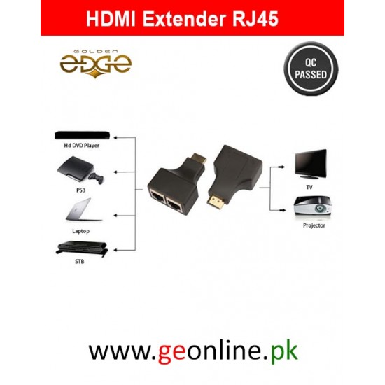 HDMI To RJ45 Network Cable Extender 2X