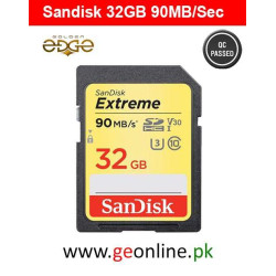 Memory Card SanDisk 32GB Extreme UHS-I SDHC Memory Card 90MB/sec