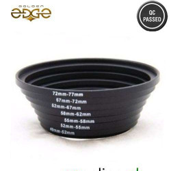 Step Up Rings Lens Adapter Set Metal 49-77mm Step Up Rings Lens Adapter Set Metal 49-77mm