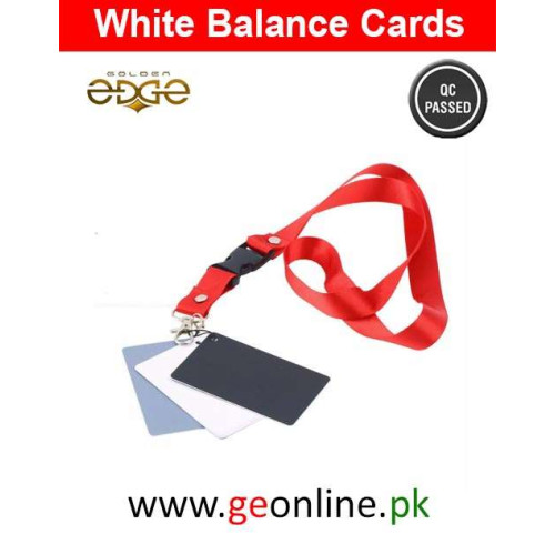 White Balance Cards 