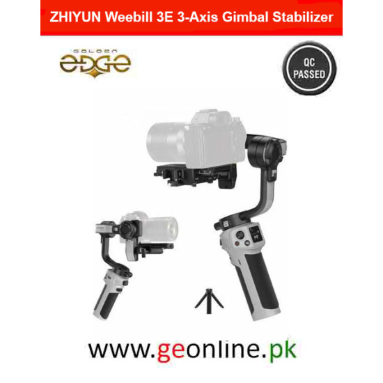 ZHIYUN CINEPEER Weebill 3E 3-Axis Gimbal Stabilizer for Mirrorless Camera DSLR ZHIYUN CINEPEER Weebill 3E 3-Axis Gimbal Stabilizer for Mirrorless Camera DSLR