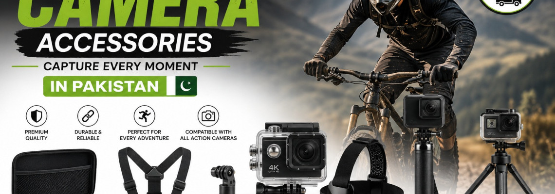 Action Camera Accessories in Pakistan: Essential Gear for Better Vlogging and Content Creation