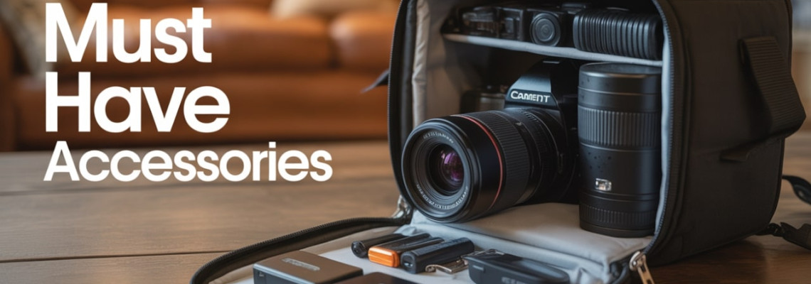 Beginner’s Guide 2025: The Must-Have Camera Accessories for New Photographers in Pakistan